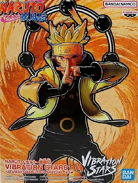 NARUTO: SHIPPUDEN VIBRATION STARS PVC STATUE UZUMAKI NARUTO (V SPECIAL) 14 CM